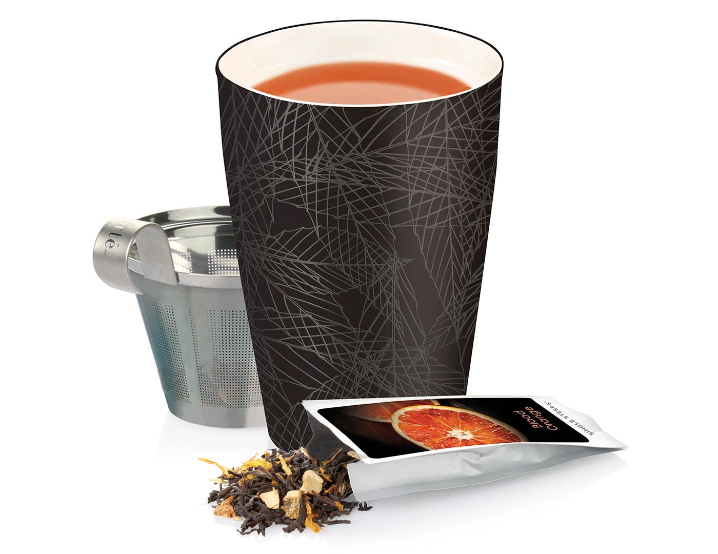 KATI® Premium Tea Infuser & Steeping Cup - Stainless Steel Loose Leaf Tea Strainer with Lid - Perfect for Home, Office, or Travel Use