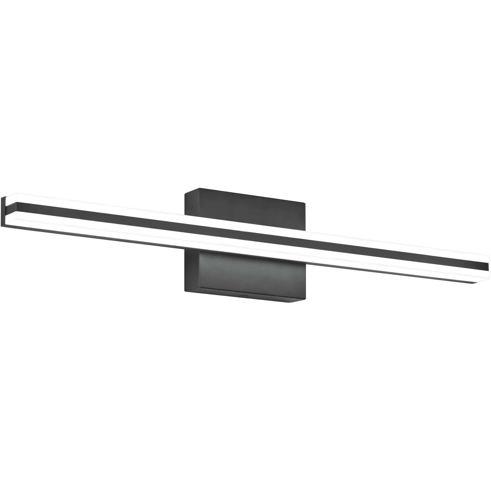 Dimmable Vanity Lights for Bathroom - Modern Matt Black LED Mirror Lights with Adjustable Brightness | Perfect for Makeup, Shaving & Bathroom Decor