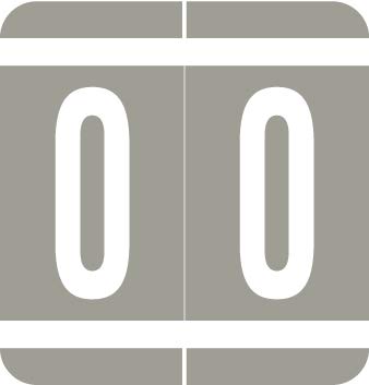 VRAM Series File Folder Labels - Alphabet Letter O, 1.3