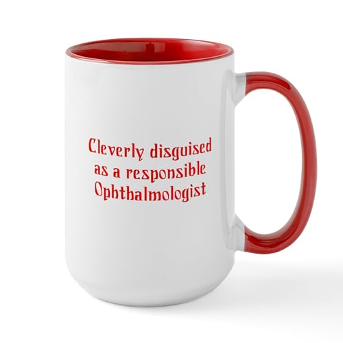White/Red Inside - Ophthalmologist Mugs