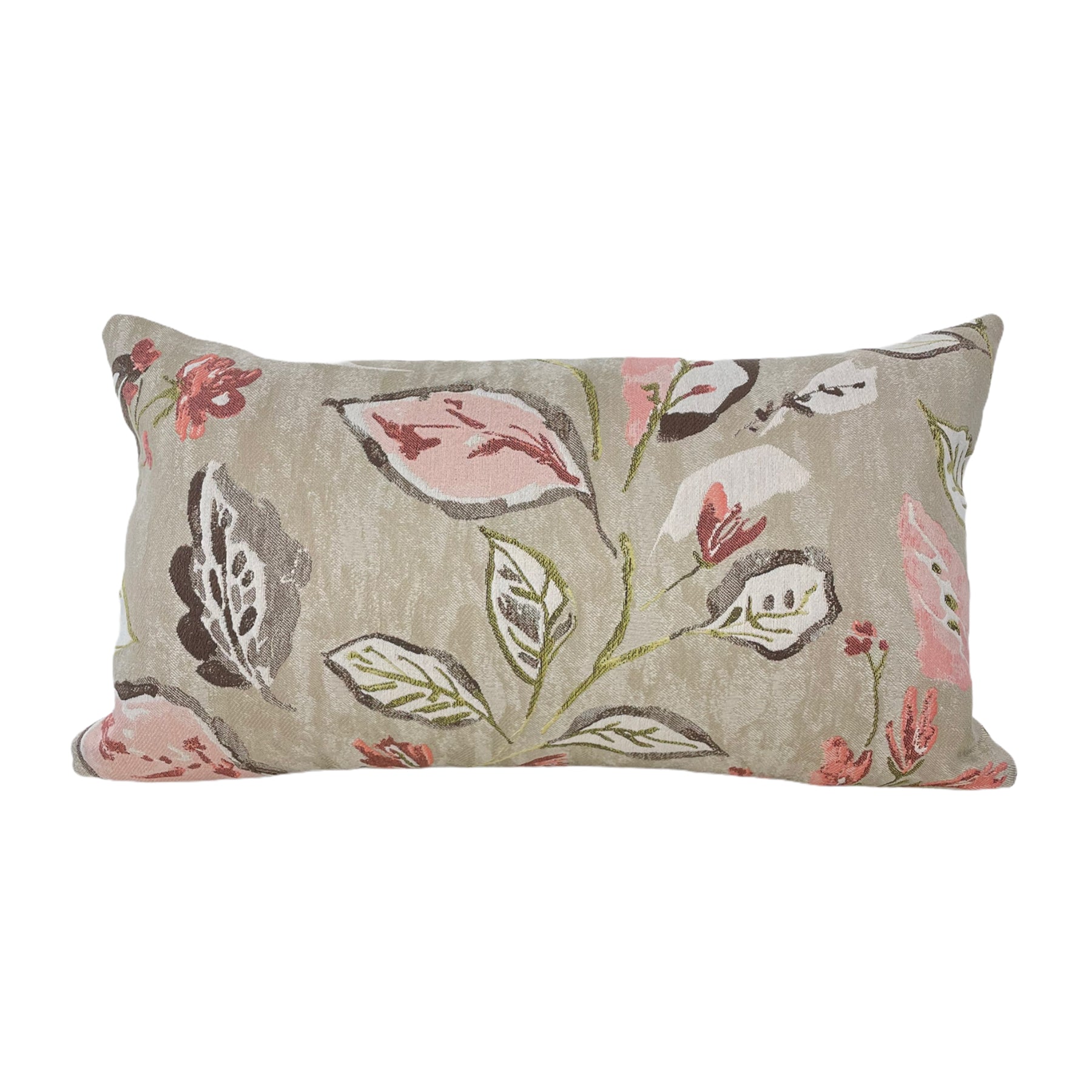 Ella Petal Lumbar Pillow 12x22 - Soft Support Cushion for Sofa, Bed & Office Chair - Comfortable Decorative Throw Pillow for Living Room, Bedroom & Home Decor
