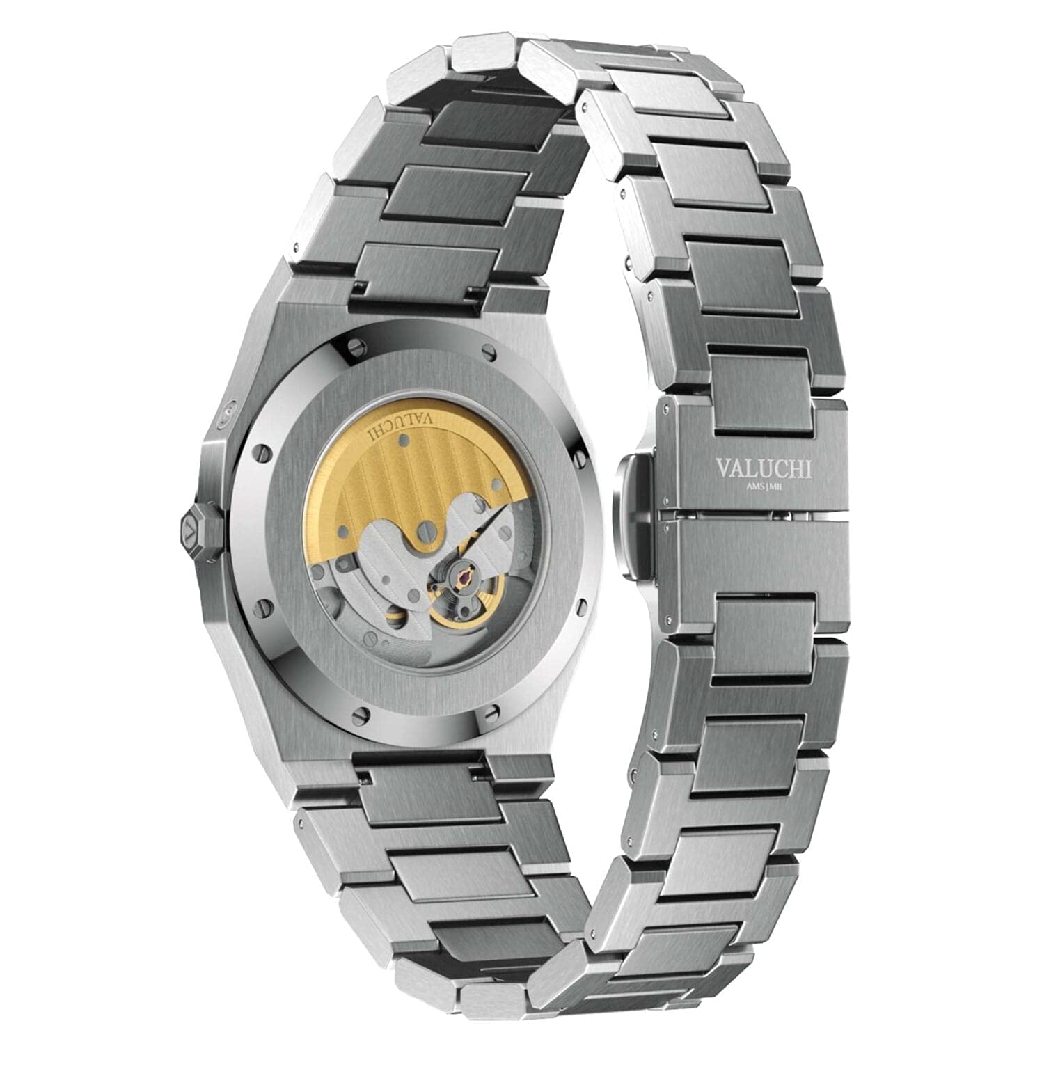 Luxury Men's Automatic Mechanical Watch with Lunar Calendar, Day & Night Indicator, Sapphire Glass & Stainless Steel - Waterproof Dress Watch for Business, Formal Events & Gifts