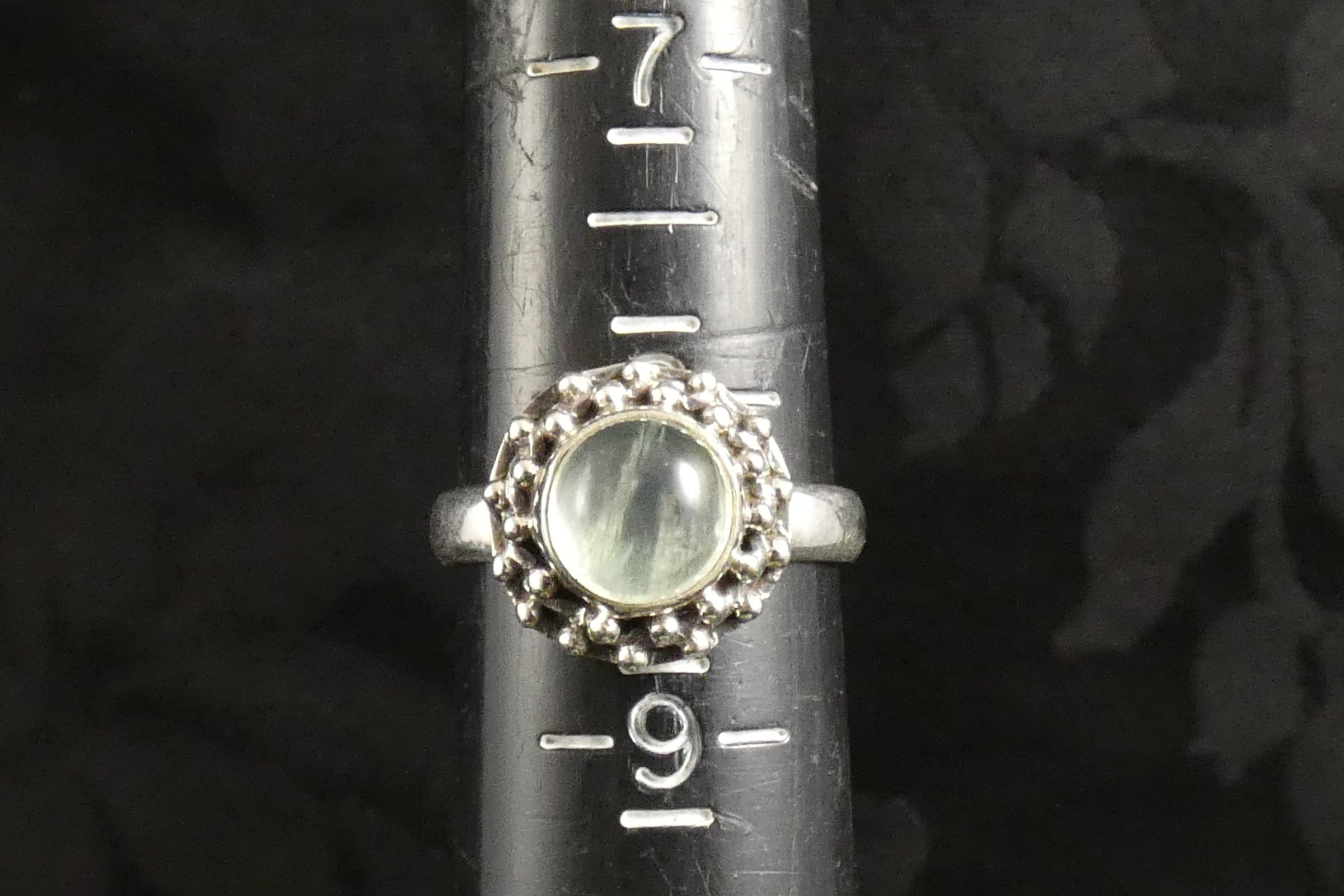 Aquamarine Sterling Silver Ring for Women - Size 8.5 - Elegant Birthstone Jewelry Gift for Birthday, Anniversary & Special Occasions
