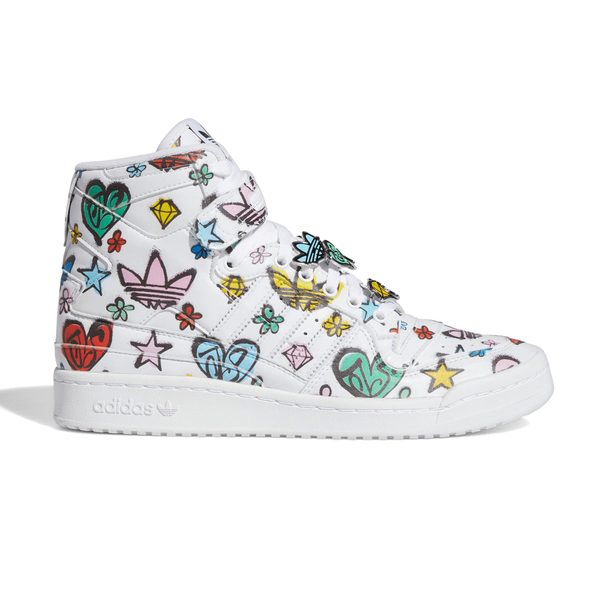 Jeremy Scott Forum 84 High 'Monogram' Sneakers - Stylish Designer Shoes for Men | Perfect for Casual Wear, Street Fashion & Sneaker Collectors