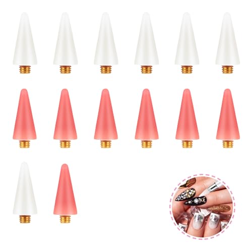 14pcs-white+pinkl