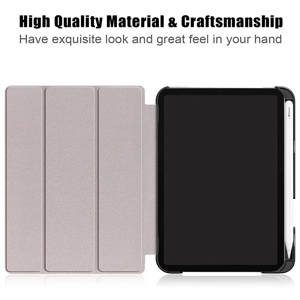 Premium Lightweight Tri-Fold Case for Apple iPad Mini 6 (2021 Model) - Slim Protective Cover with Auto Wake/Sleep, Pencil Holder & Adjustable Stand for 8.3