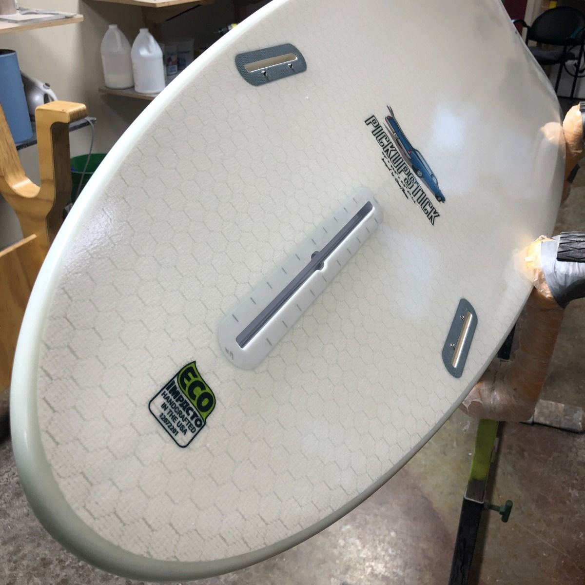 Libtech Pickup Stick 9'0 Surfboard - FCSII Compatible - Perfect for Big Wave Surfing & Beach Adventures