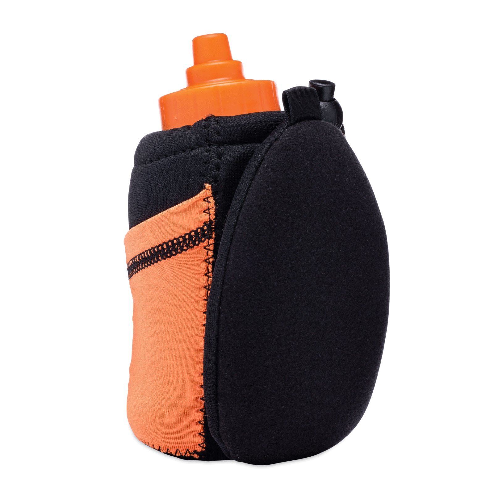**Solo Sleeve - Hands-Free Hydration Bottle Holder for Waistband or Running Belt, Adjustable & Lightweight (Rose) - Perfect for Running, Hiking, Gym & Outdoor Activities**