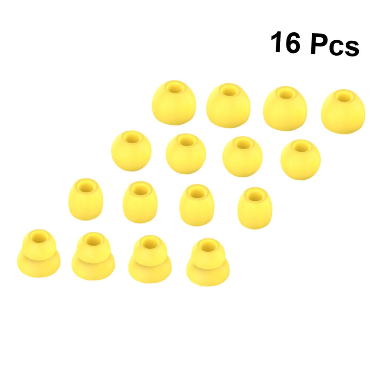 Hemobllo 2 Sets 16pcs Silicone Earplug Covers - Soft Protective Case for Earbuds & Earphones - Noise Reduction, Comfortable Fit for Sleeping, Travel, Work, and Study