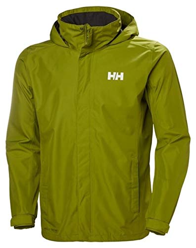 Helly-Hansen Men's Dubliner Waterproof Windproof Breathable Rain Jacket - All-Weather Protection for Hiking, Camping & Outdoor Adventures