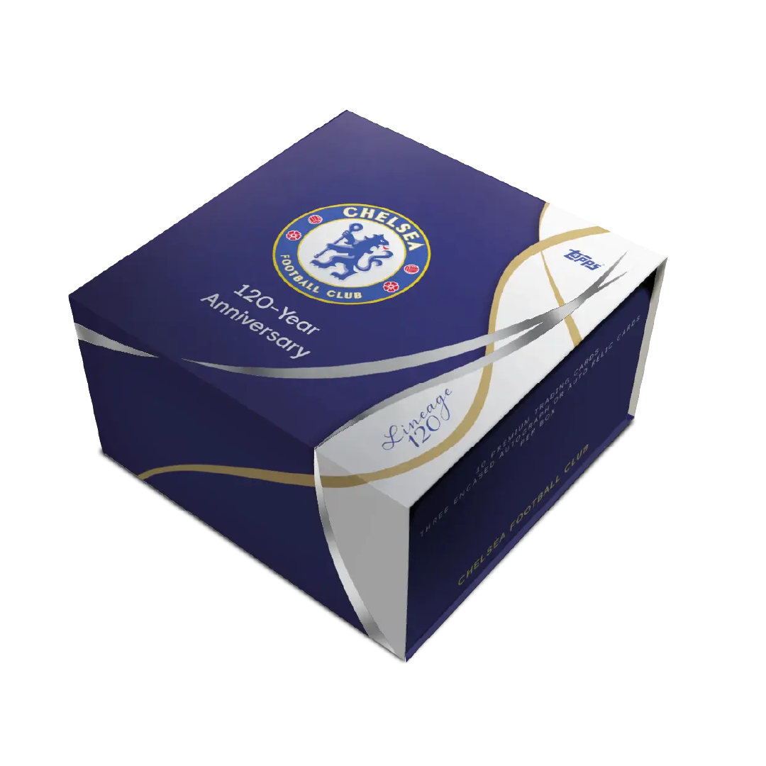 Topps Chelsea Lineage: 120 Years Anniversary Edition 2024/25 Soccer Trading Cards - Perfect for Collectors, Fans & Gift Giving