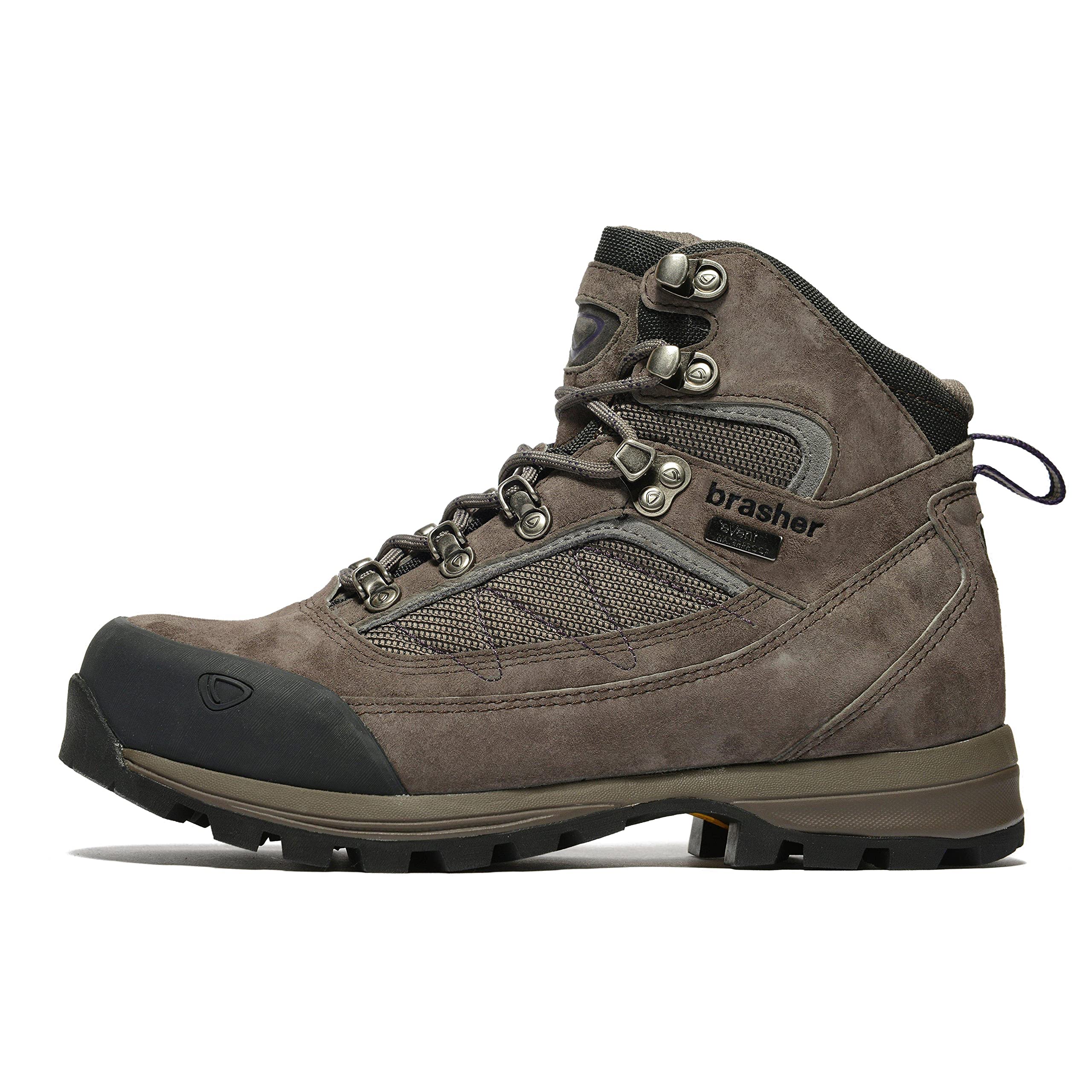 Brasher Women's Country Trekker Waterproof Hiking Boots with Vibram Outsole - Lightweight Comfortable Trekking Shoes for Outdoor Adventures, Walking & Travel