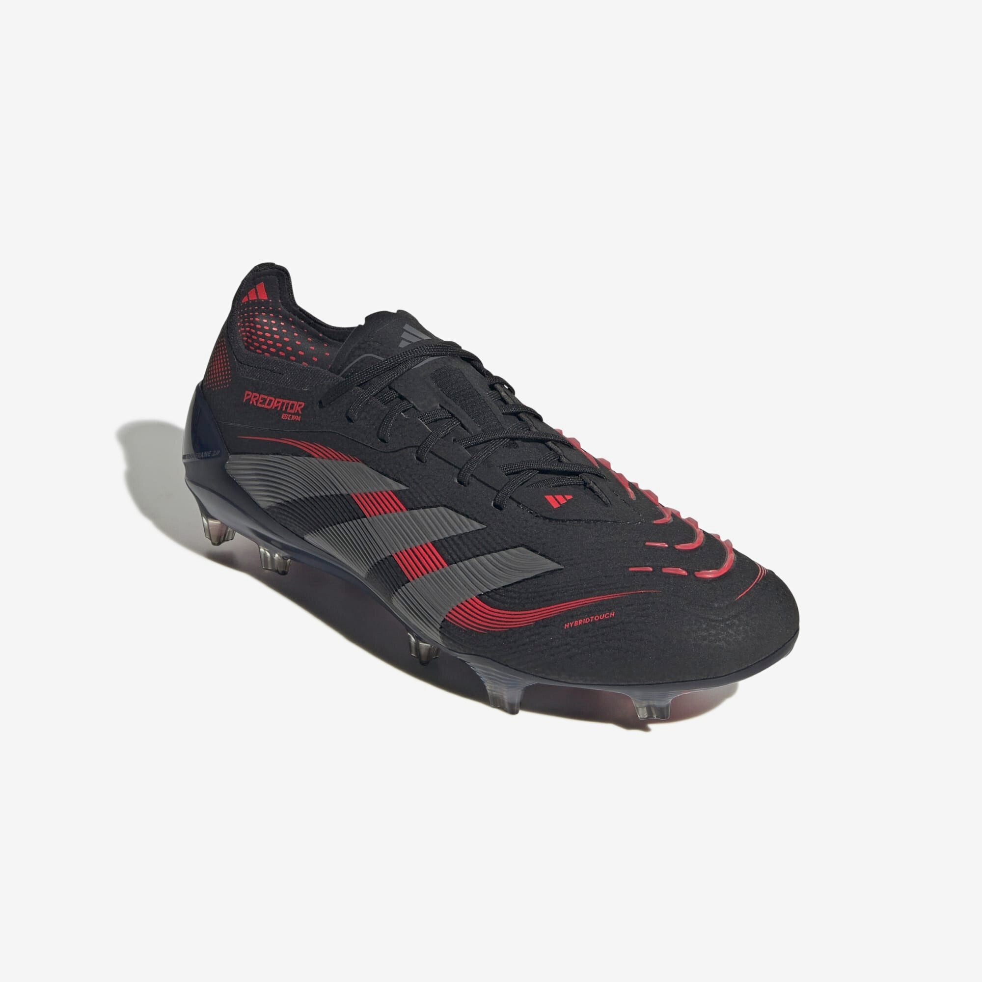 adidas Predator Elite Soccer Cleats - Men's Firm Ground Football Boots with Enhanced Grip & Control for Competitive Matches and Training