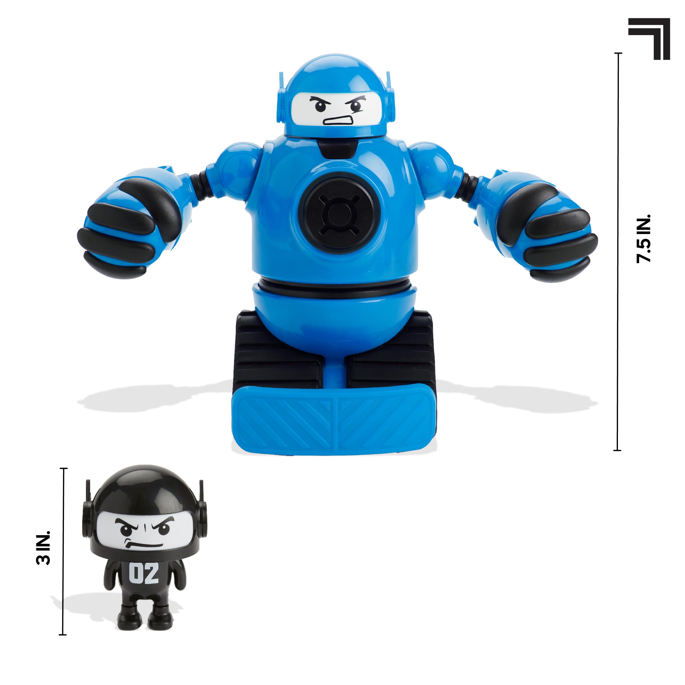 Sharper Image® Mecha Rivals Remote Control Battle Robots - 2 Player Wireless Fighting Set with LED Lights & Sound Effects for Kids & Adults | Interactive Dueling Game for Parties, Gifts & Indoor Entertainment