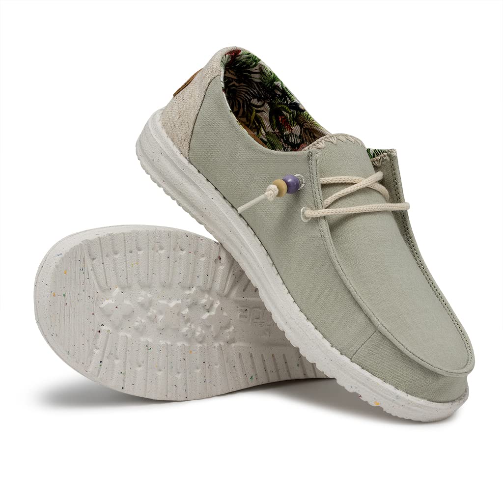 Hey Dude Women's Wendy Stretch Slip-On Comfortable Lightweight Casual Shoes for Walking, Travel & Everyday Wear