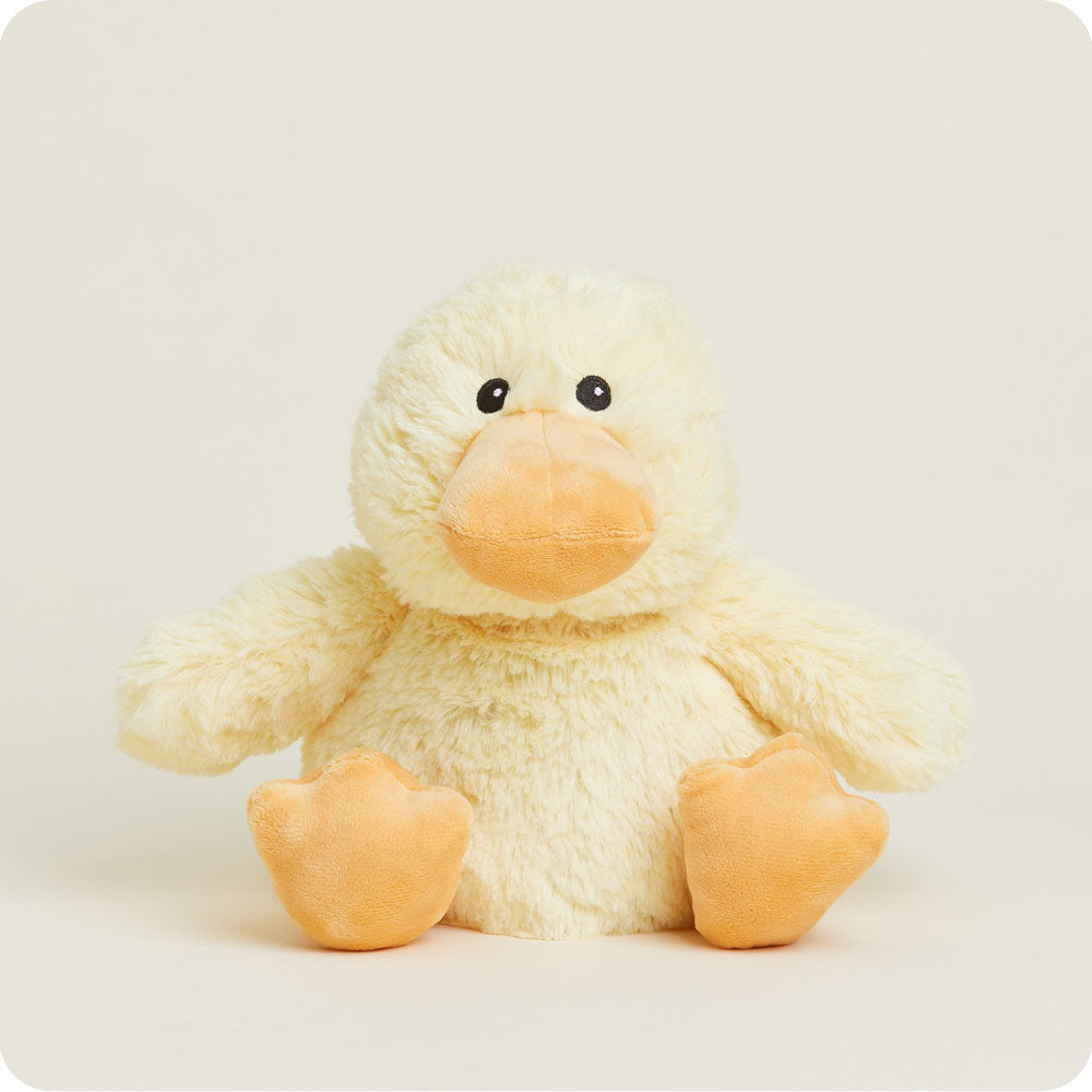 Cozy Duck Warmies Plush Toy - Soft & Cuddly Microwaveable Heating Pad for Kids & Adults - Perfect for Relaxation, Stress Relief & Cold Weather Comfort