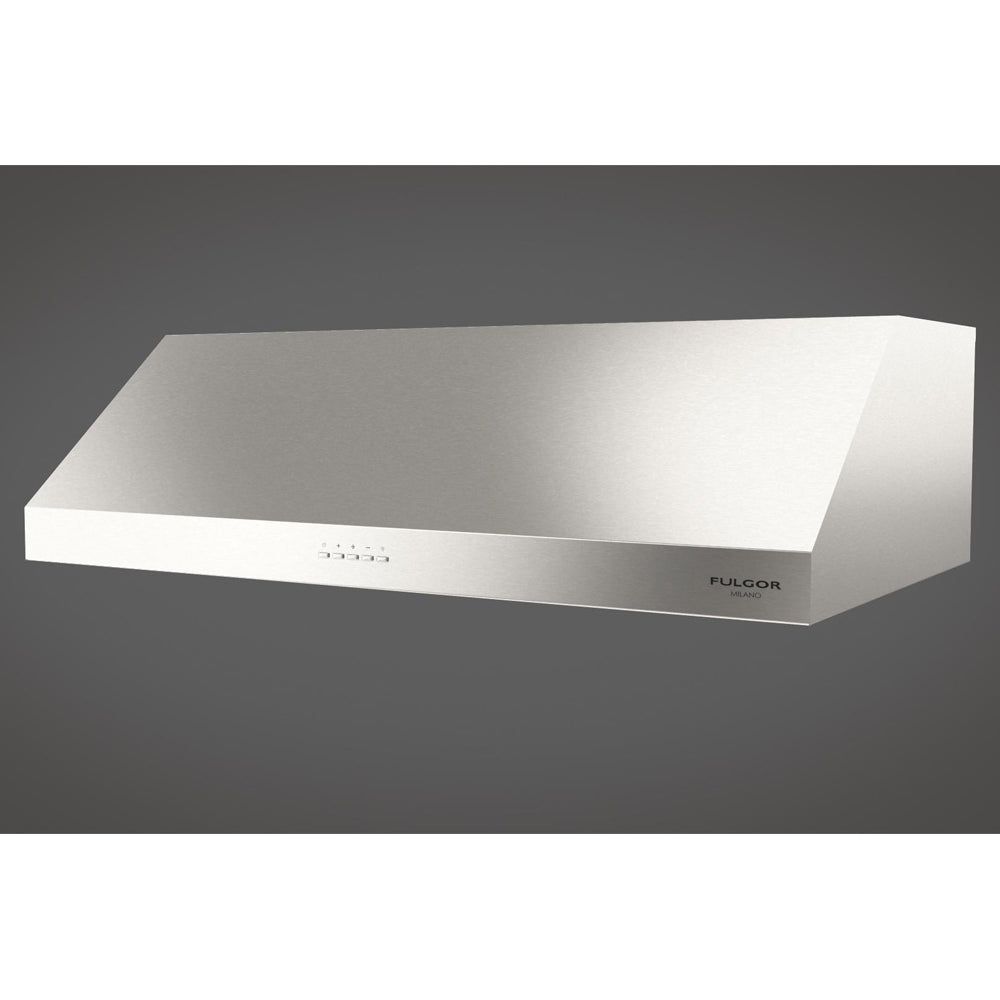 Fulgor Milano 36 Inch 450 CFM Stainless Steel Under Cabinet Range Hood - F4UC36S1 | Powerful Kitchen Ventilation for Smoke & Odor Removal | Perfect for Modern Home Cooking