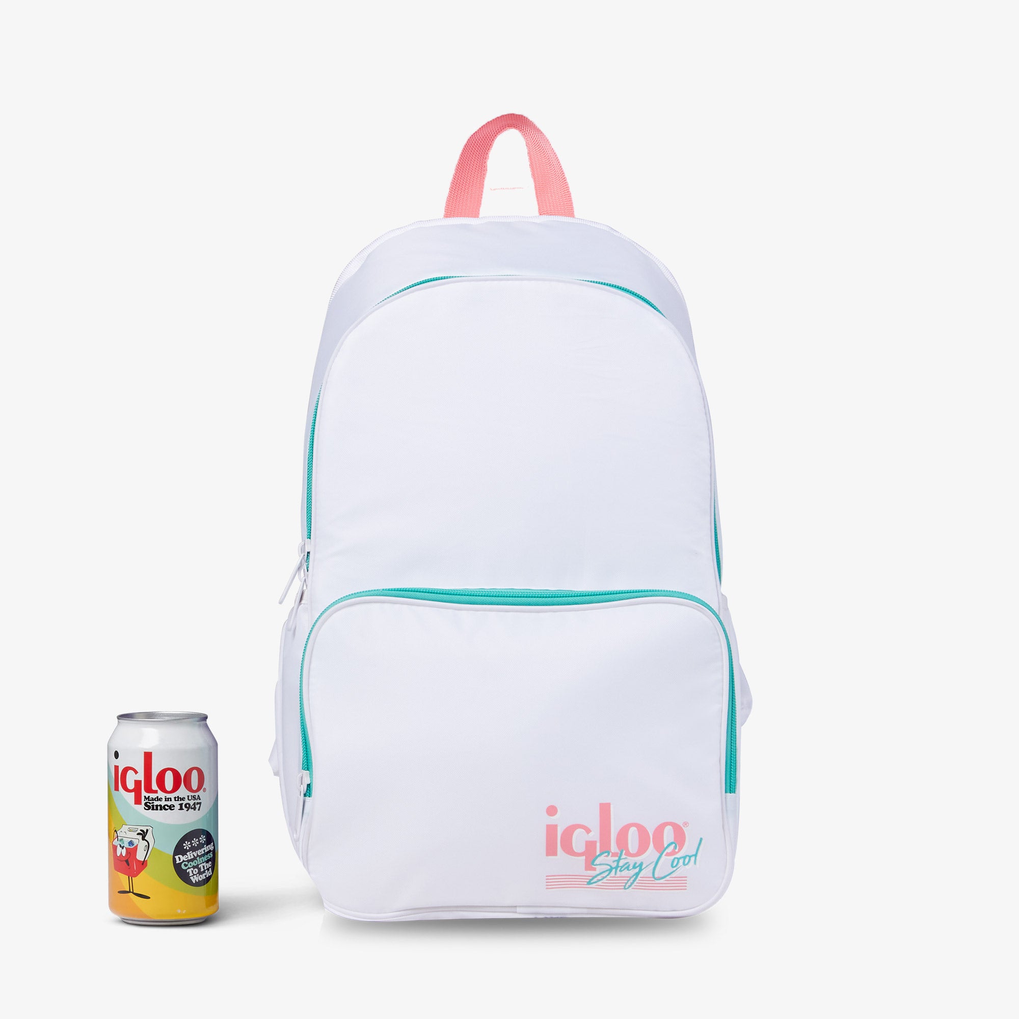 Vintage Retro Backpack Cooler for Outdoor Adventures - Insulated Picnic, Beach, Camping & Hiking Cooler Bag with Shoulder Straps