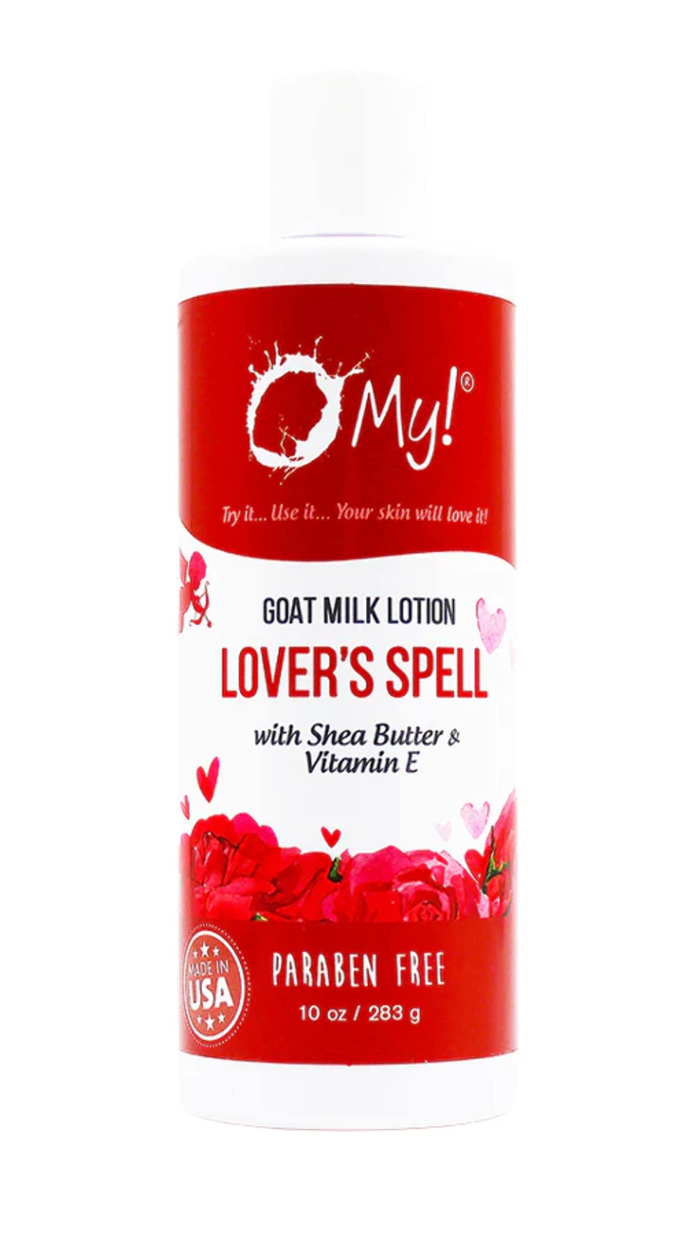 Organic Goat Milk Lotion with Shea Butter & Vitamin E - Farm Fresh, Paraben-Free Moisturizer - Handmade in USA - Perfect for Dry Skin Care & Sensitive Skin Relief