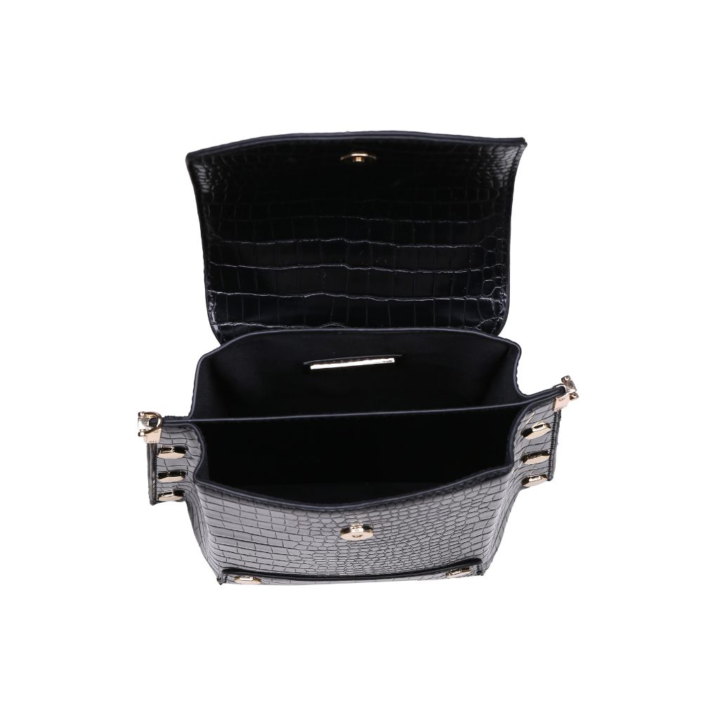 Taylor Croc Embossed Leather Crossbody Bag for Women - Stylish & Durable Handbag for Everyday Use, Travel, and Date Nights