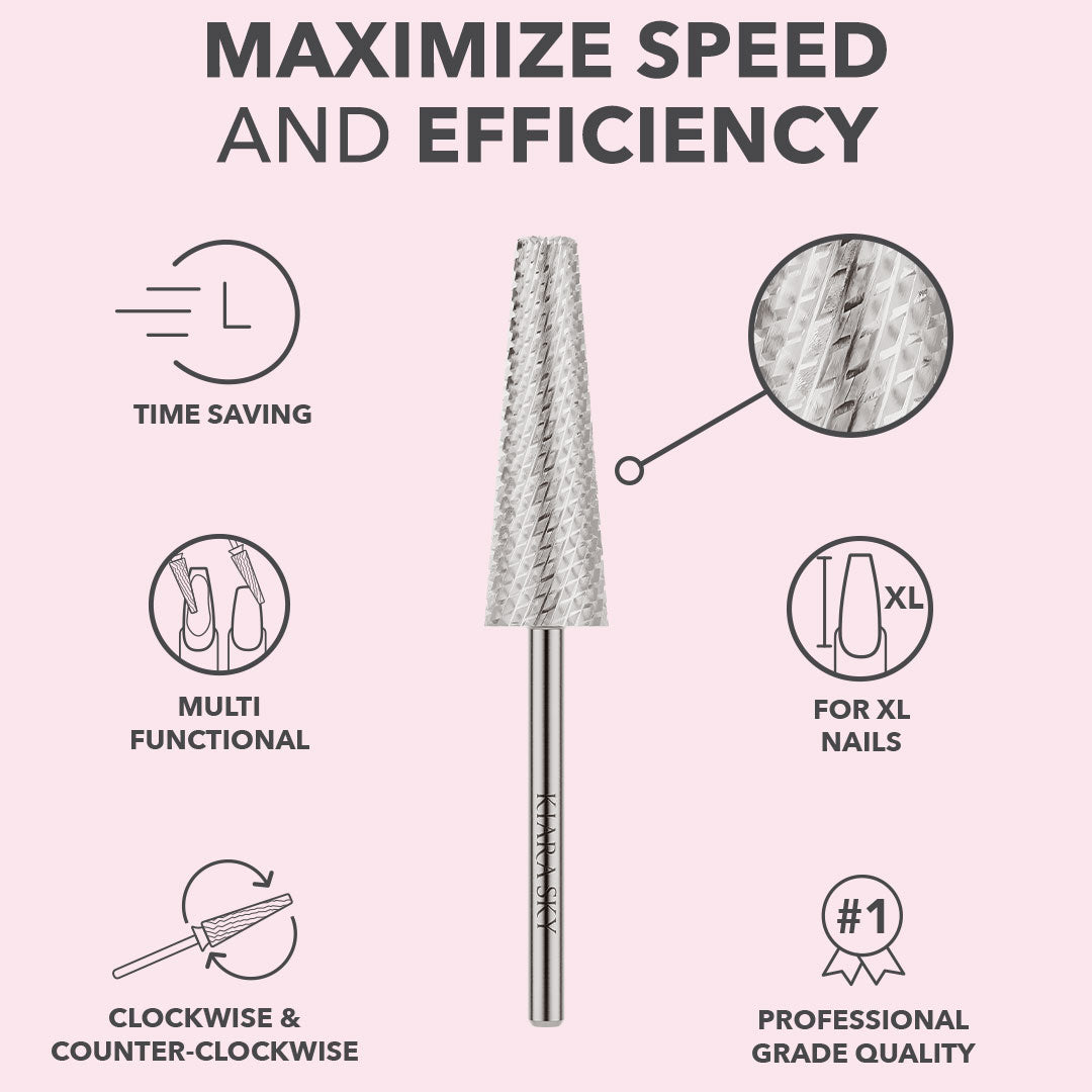 XL 5-in-1 Coarse Hair Brush for Detangling & Styling - Perfect for Thick, Curly Hair at Home & Salon Use