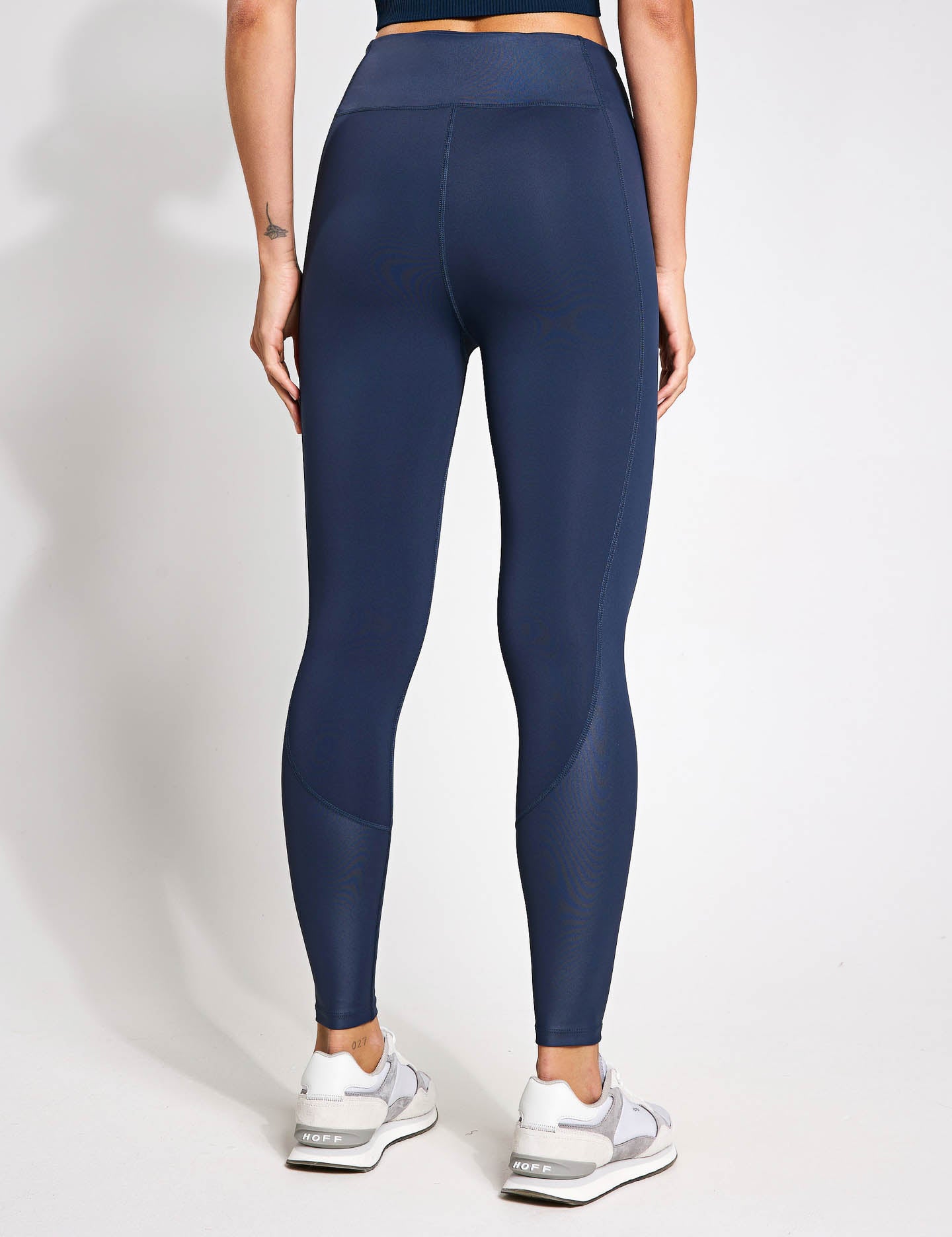 Luana High Waist Yoga Leggings for Women - Sailor Blue - Comfortable Workout Pants for Running, Gym & Lounge Wear