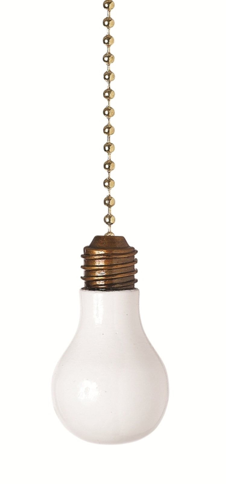 Clementine 332 Light Bulb Fan Pull Chain - Vintage Style Ceiling Fan Light Switch Replacement - Perfect for Bedroom, Living Room, and Porch Lighting