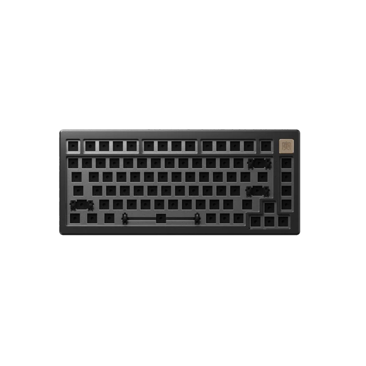 Akko MOD 006 Aluminum RGB Mechanical Keyboard DIY Kit - Grey (60% Hot-Swappable Gaming Keyboard for PC/Mac, Perfect for Esports & Office Typing)