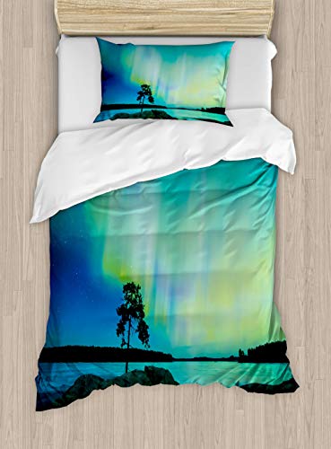 Teal Blue Lime Green