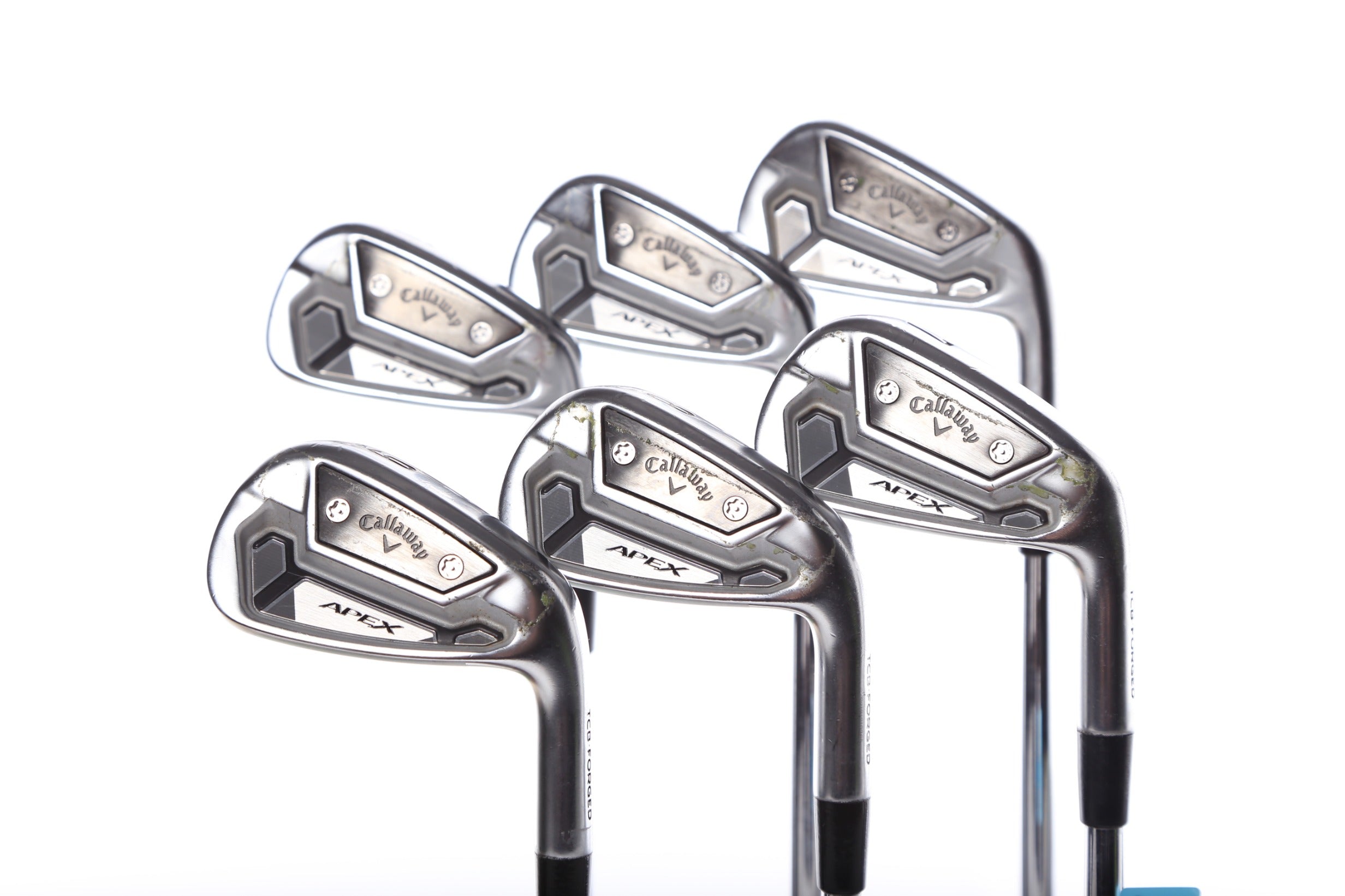 Used Callaway Apex TCB Iron Set 4-9 Right Hand Stiff Flex Golf Clubs - Perfect for Low Handicap Players & Tournament Play