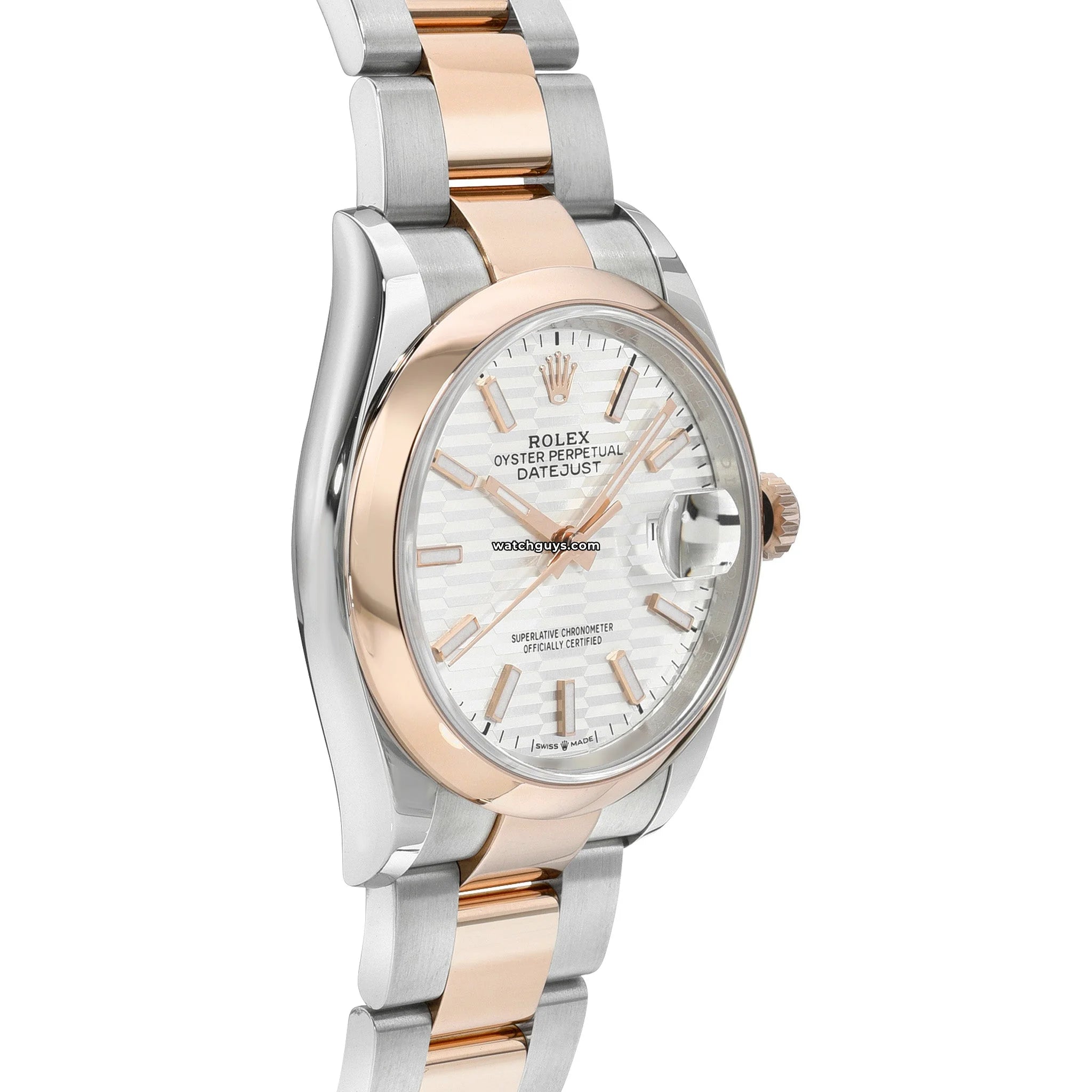 Rolex Datejust 126201 Silver Motif Dial 36mm Stainless Steel Watch - Perfect for Business Meetings & Luxury Gifts