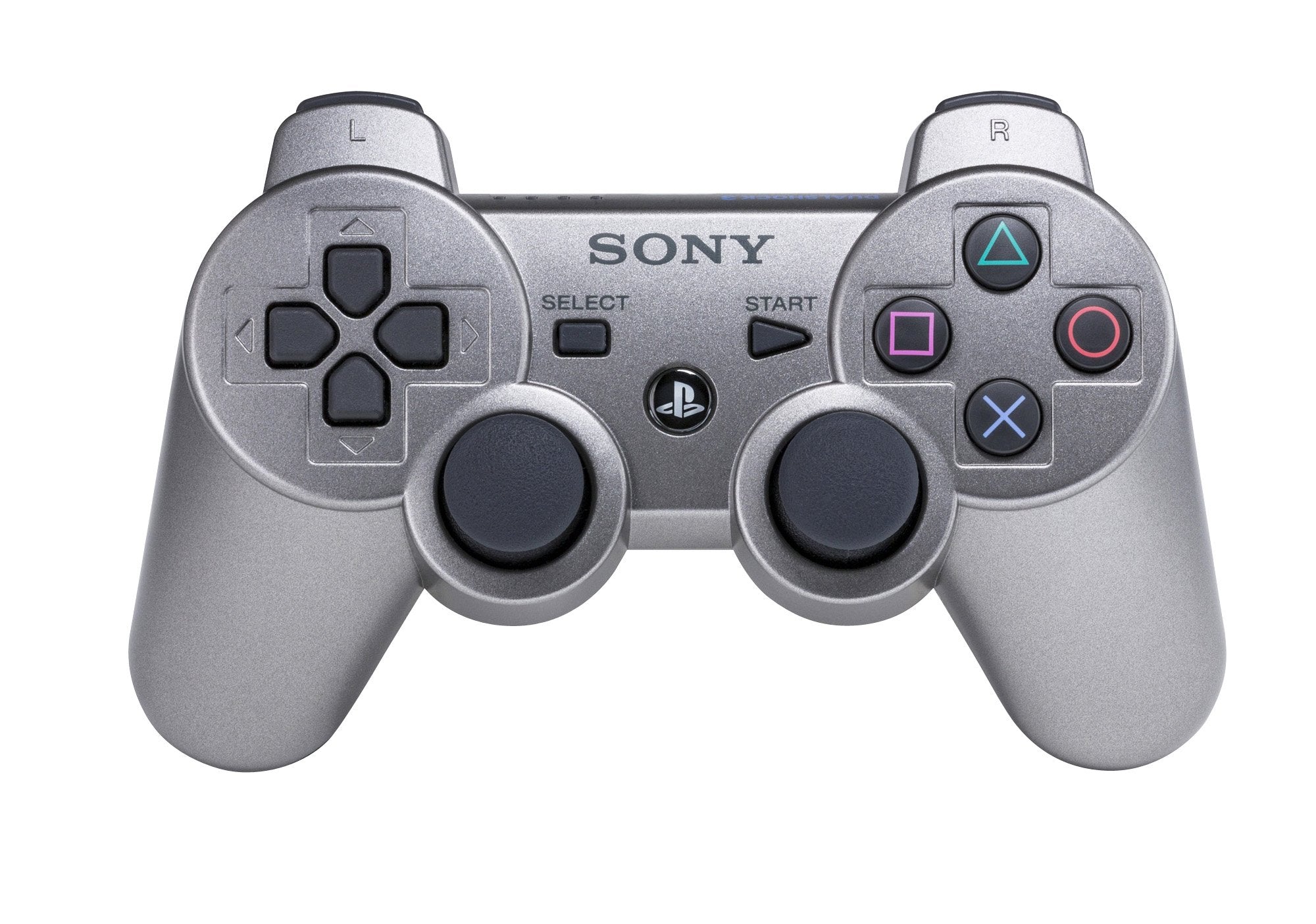 Original PlayStation 3 DualShock 3 Wireless Controller - Silver | Compatible with PS3 Consoles | Perfect for Gaming, Streaming & Entertainment