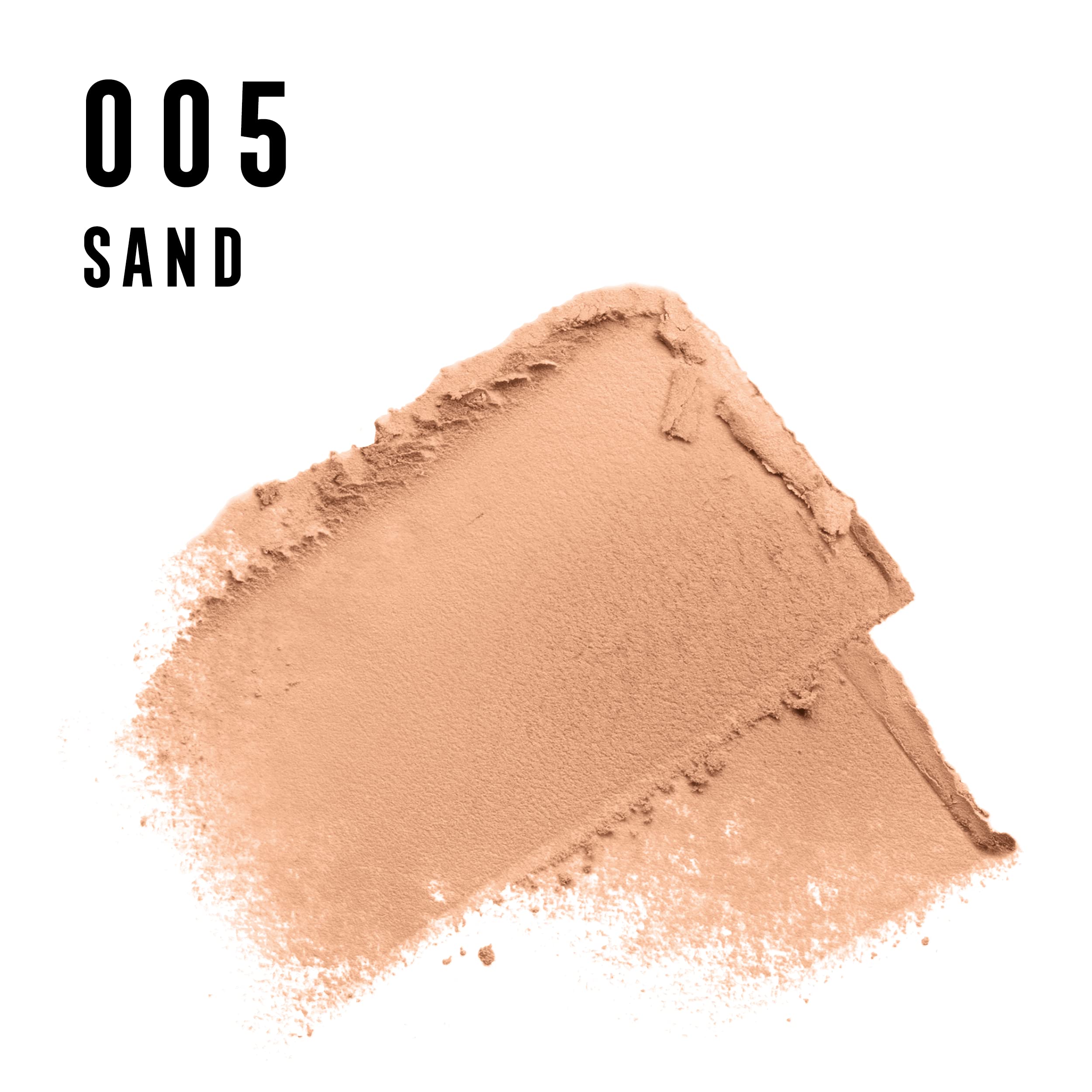 Max Factor FaceFinity All Day Flawless 3-in-1 Foundation Compact Powder - 05 Sand Beige | Oil Control, Long-Lasting Coverage for Oily & Combination Skin | Perfect for Work, Date Night & Special Events