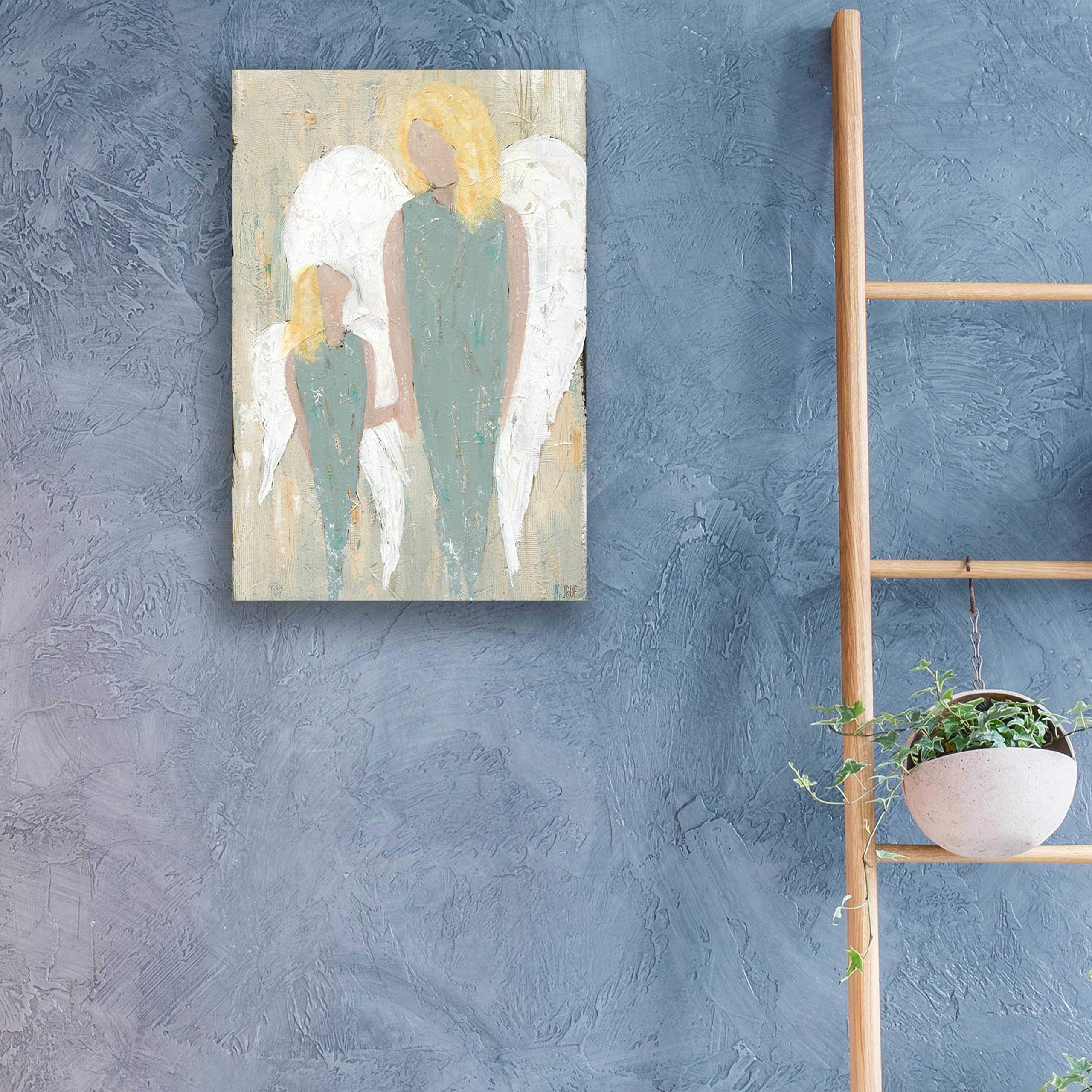 Epic Art 'Safe Haven III' by Jade Reynolds - 16x24 Inch Acrylic Glass Wall Art Painting - Modern Home & Office Decor for Living Room, Bedroom, or Gallery Display