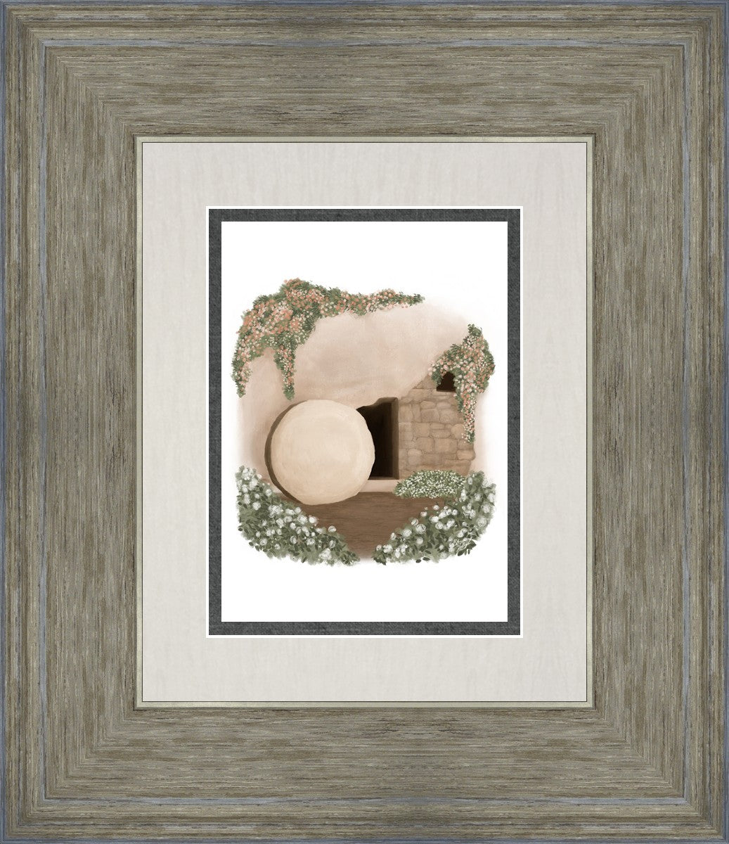 Garden Tomb Statue by Devyni Jensen - Outdoor Home Decor for Garden, Patio, and Yard