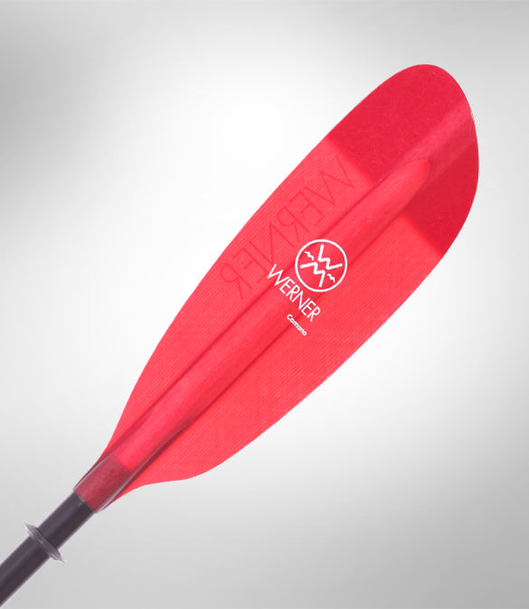 Camano 2-Piece Bent Shaft Paddle - Standard Length for Kayaking & Canoeing - Lightweight Aluminum Construction for Smooth Strokes