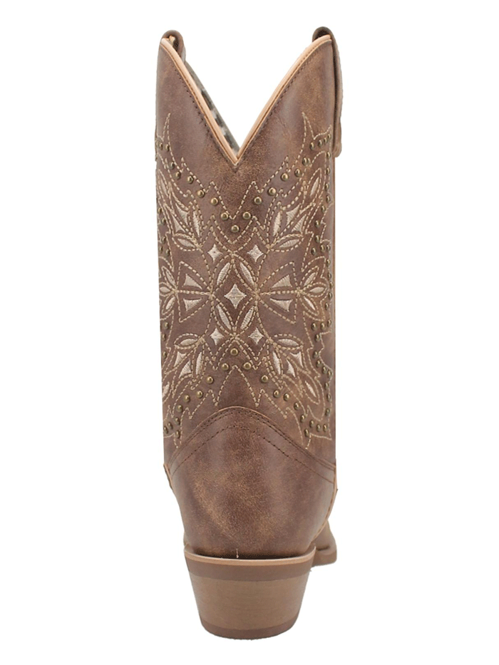 Laredo 51191 Women's Journee Western Boots - Brown Cowboy Boots for Country Riding, Line Dancing & Casual Wear