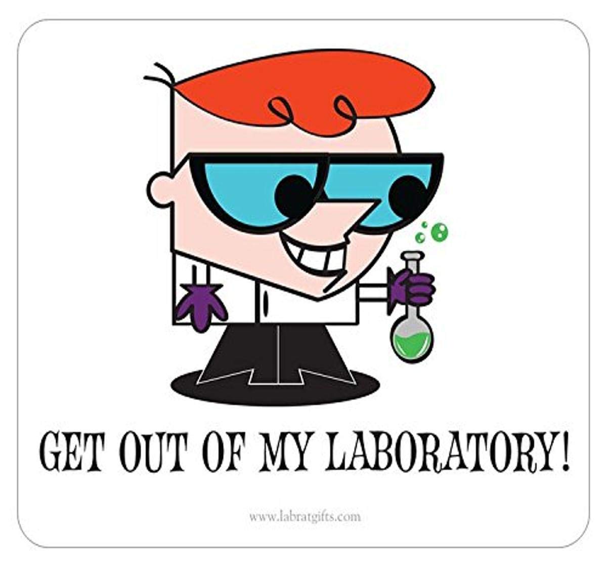 Dexter's Laboratory Mouse Pad - Non-Slip Rubber Base, Funny Cartoon Design for Office & Gaming Desks - Perfect Gift for Fans & Gamers