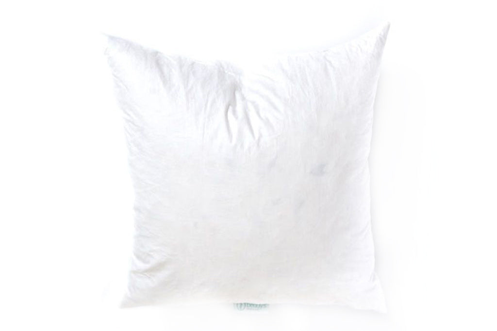 Premium Euro Feather Pillow Insert - Soft & Supportive Down Alternative for Bed, Sofa & Couch - Ideal for Home Decor, Guest Rooms & Cozy Lounging