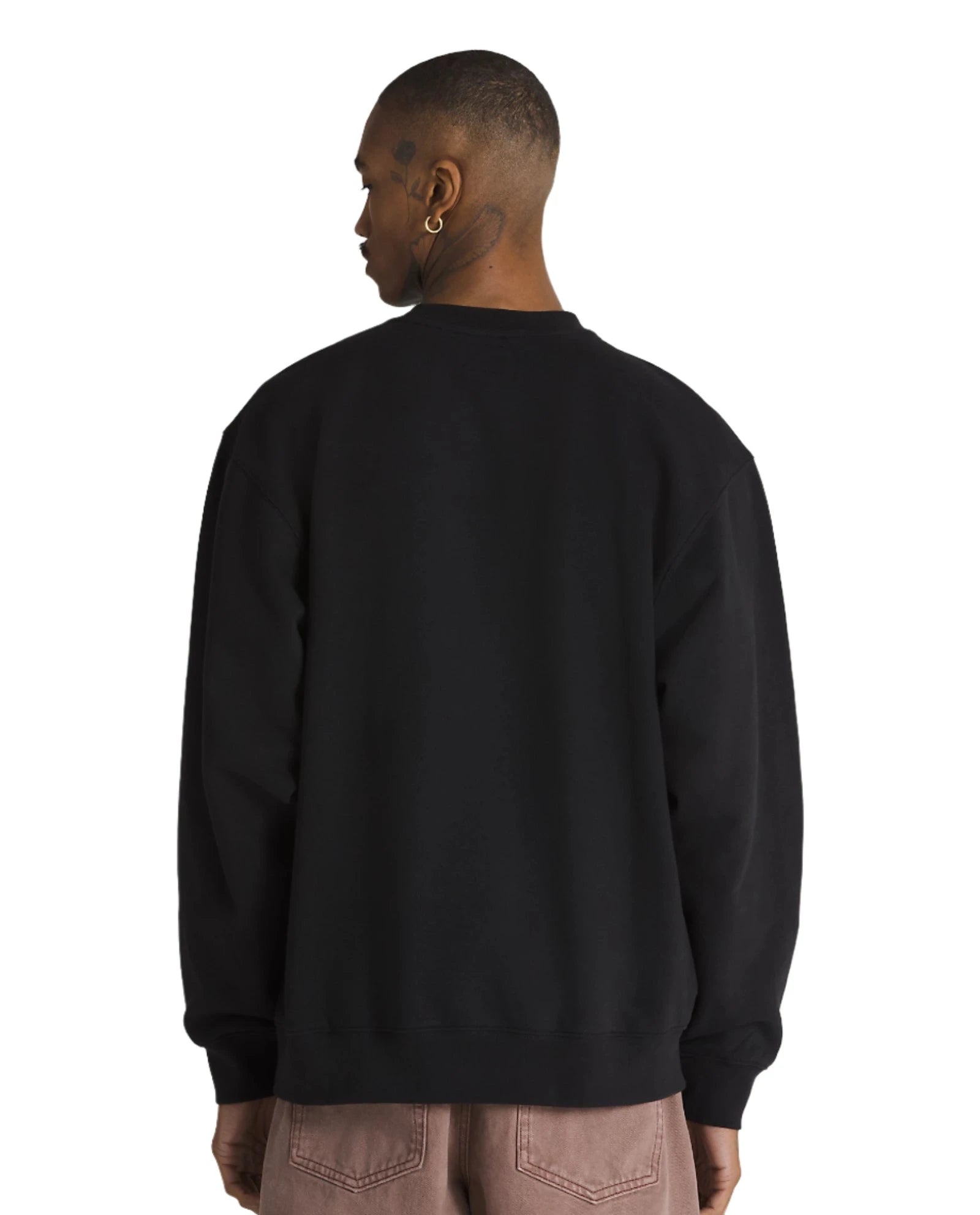 VANS Skate Crewneck Sweater - Black | Unisex Pullover for Skateboarding & Streetwear | Perfect for Casual Outfits, Winter Layering & Urban Fashion