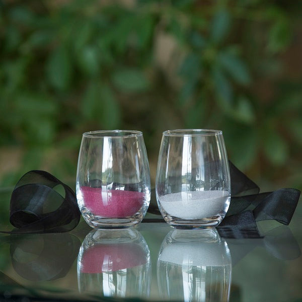 Elegant Metal Sand Ceremony Set for Wedding Unity Ceremony - Perfect for Beach, Rustic & Outdoor Weddings