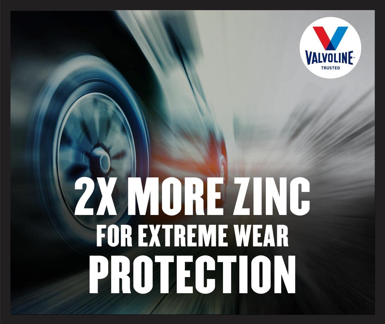 Valvoline VR1 Racing Synthetic SAE 20W-50 Motor Oil 1 QT (Case of 6) - High Performance Engine Protection for Classic Cars, Hot Rods & Racing Vehicles