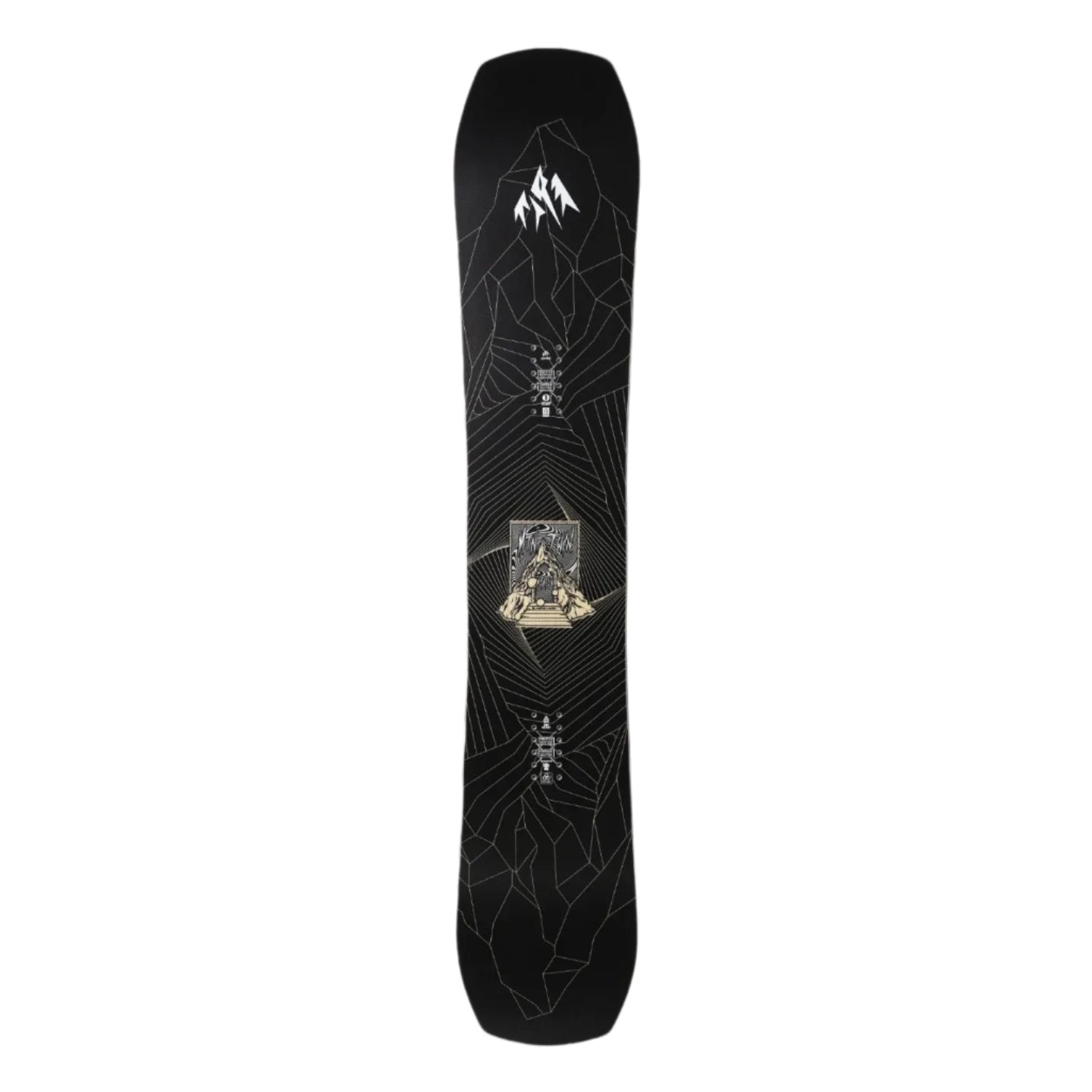 Jones Mountain Twin Pro Snowboard 2025 - All-Mountain Freestyle Snowboard for Men & Women | Perfect for Powder, Park & Backcountry Riding