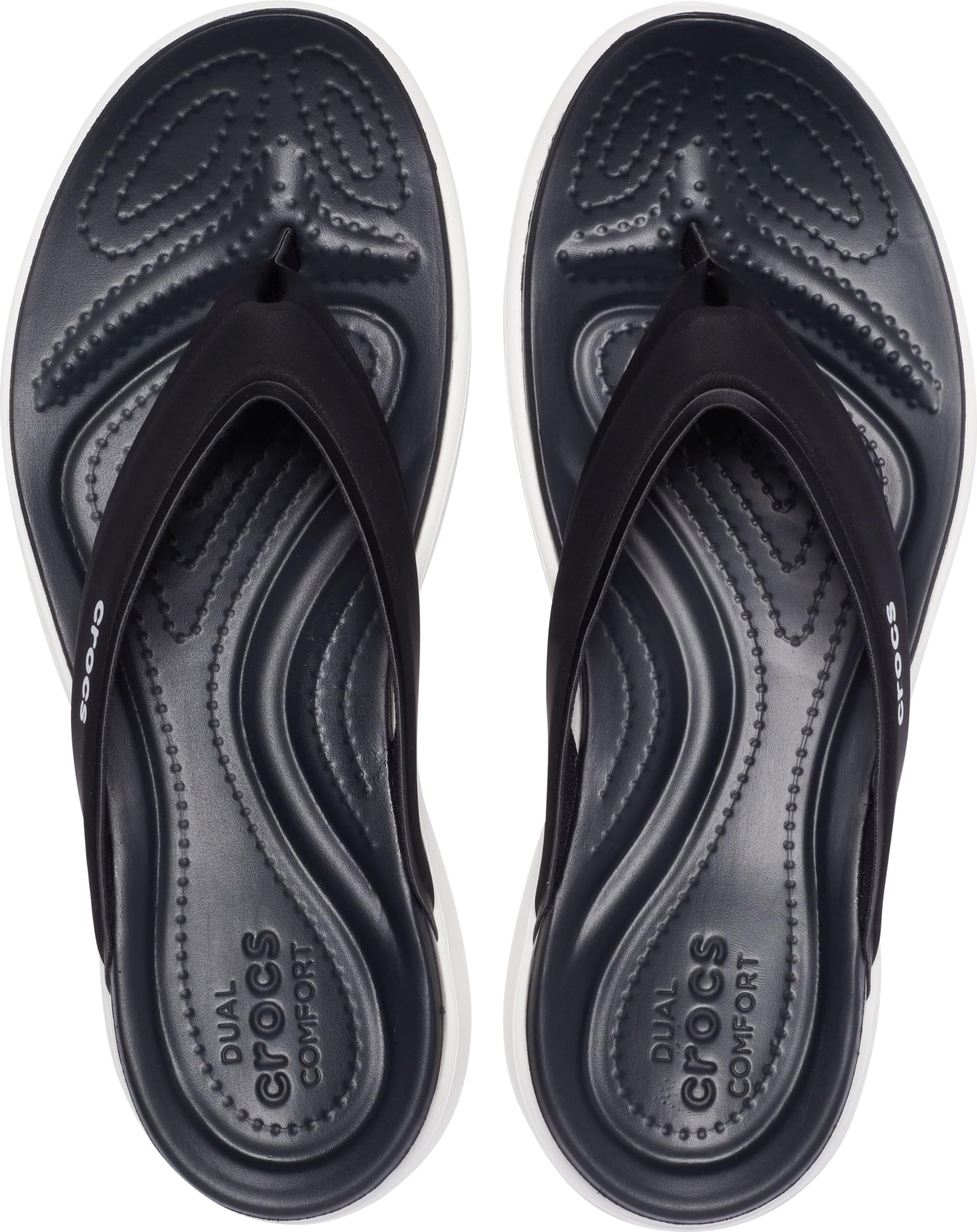 Crocs Women's Capri V Sporty Flip Flops - Lightweight Comfortable Sandals for Beach, Pool & Casual Wear | Waterproof & Slip-Resistant