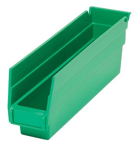 Quantum Storage Systems QSB100GNCS 36-Pack Green Plastic Storage Bins - 12