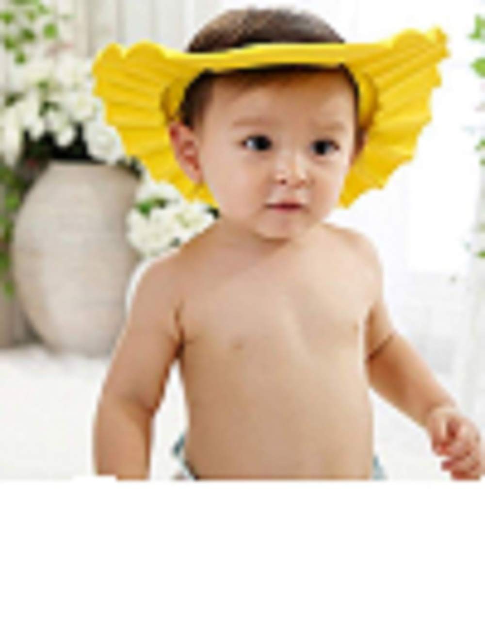 Twiclo Soft Adjustable Bath Cap for Toddlers & Kids - Waterproof Shower & Bathing Protection Hat for Baby & Children | Perfect for Hair Care, Spa, and Swimming