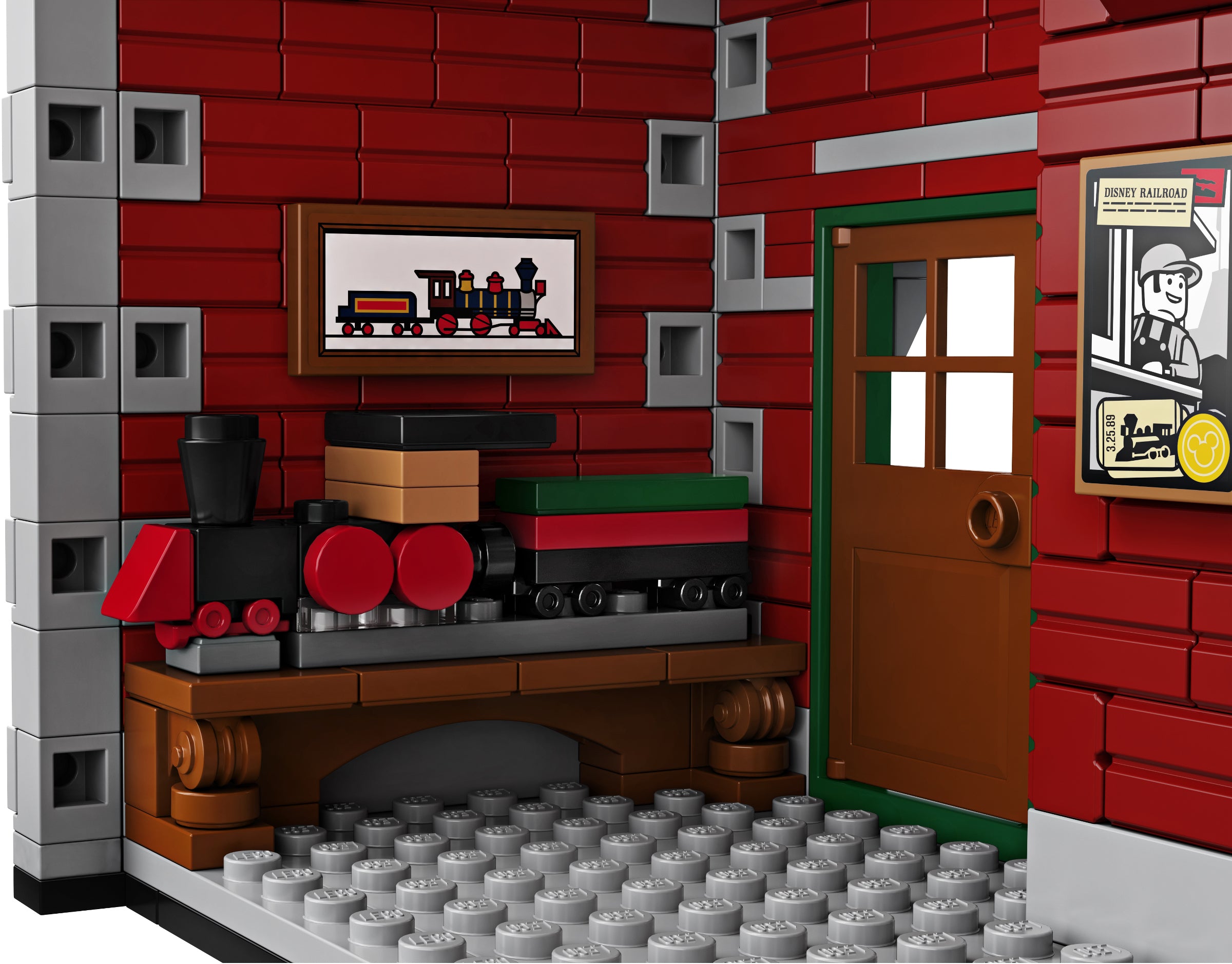 LEGO 71044 Disney Train and Station Building Set - Disney Castle Collection, 2925 Pieces for Adults & Kids - Perfect for Disney Fans, Collectors & Train Enthusiasts - Great for Home Display, Playtime & Gift Giving