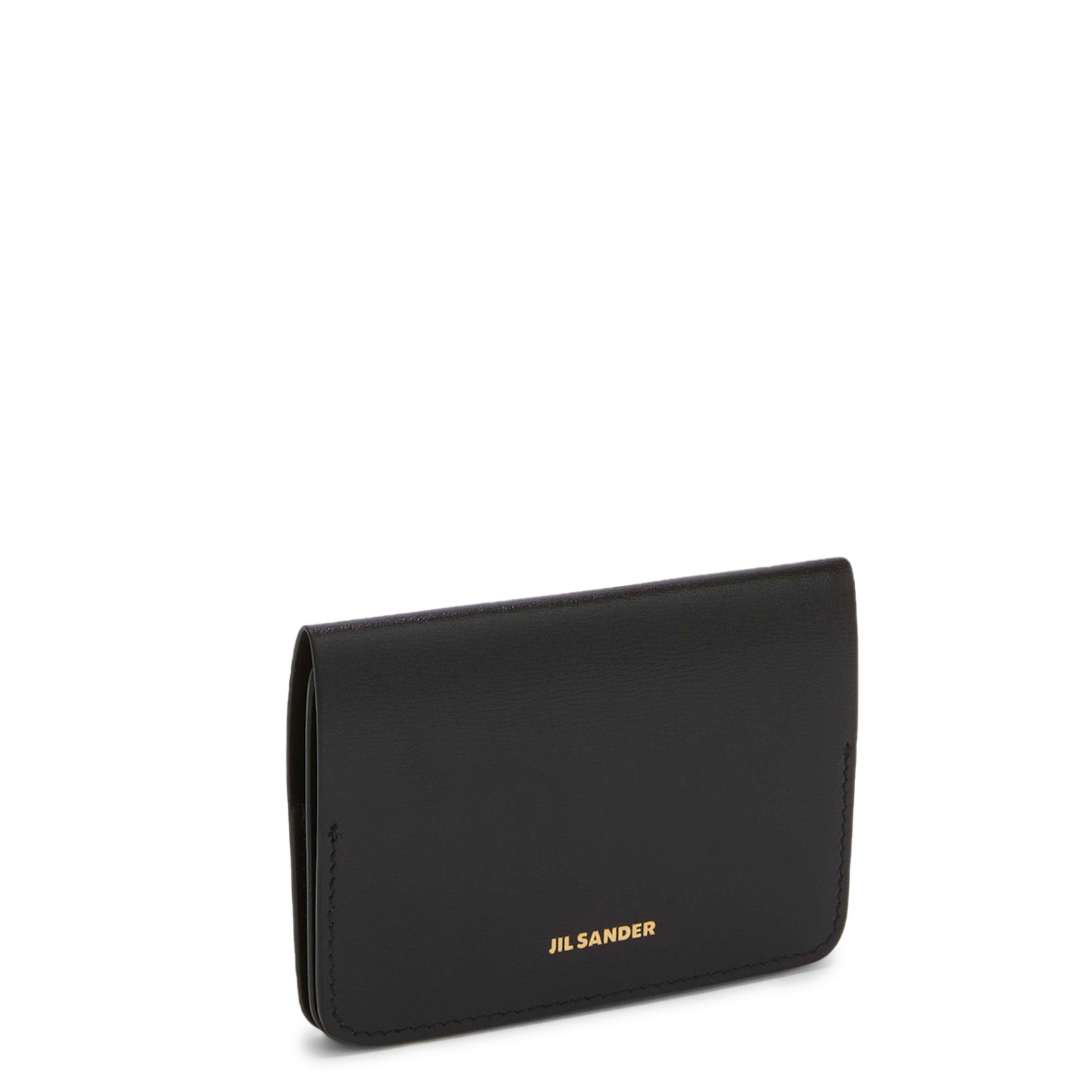 Premium RFID Blocking Flap Card Holder Wallet - Slim & Secure for Credit Cards, ID, Cash - Perfect for Travel, Business & Everyday Use (Black)