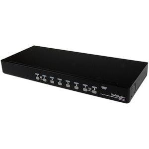 8-Port 1U Rackmount USB PS/2 KVM Switch with OSD - Ideal for Server Management & Data Center Control