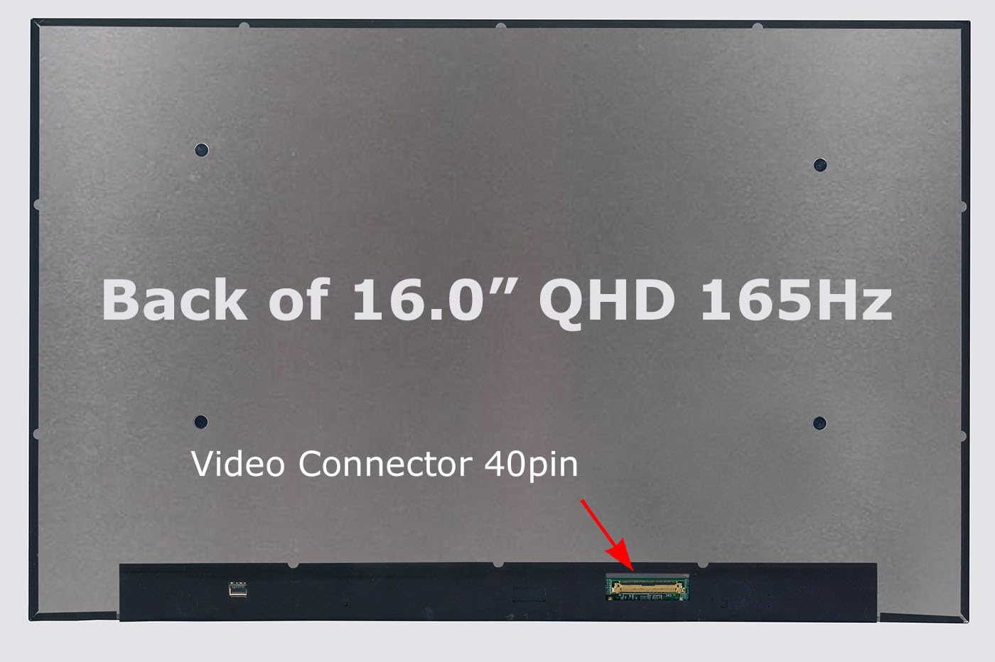 Lenovo Legion Slim 5 16APH8 82Y9 Screen Replacement - QHD 165Hz 40pin 2560x1600 IPS LCD Display with Installation Tools & Tape | Perfect for Gaming, Work & Multimedia Use